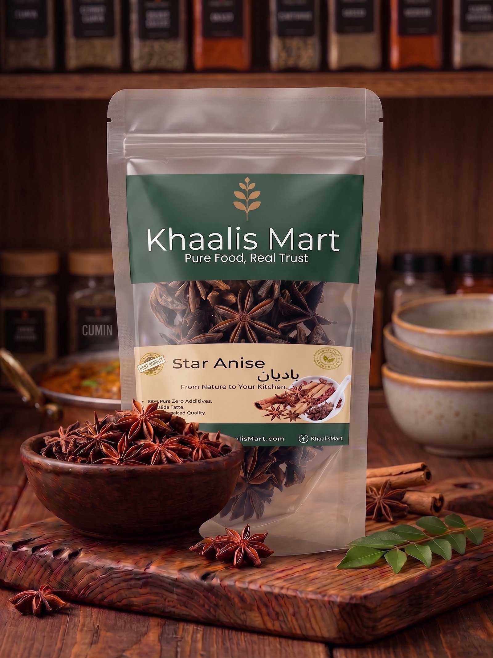 Khaalis Mart Star Anise - 50g